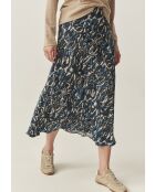 Marineblauwe rok Satini 2