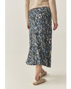 Marineblauwe rok Satini 2