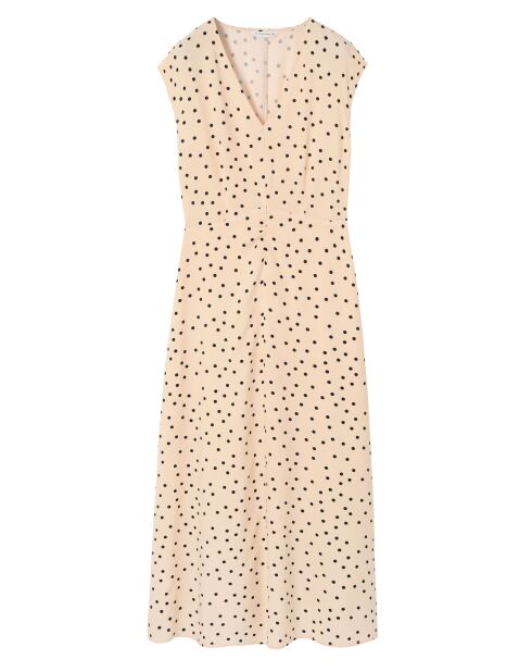 Hellbeiges Kleid Casi