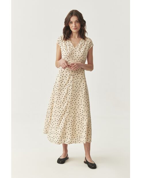 Hellbeiges Kleid Casi