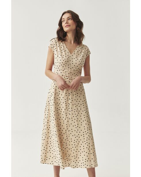 Hellbeiges Kleid Casi