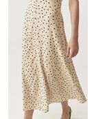 Hellbeiges Kleid Casi