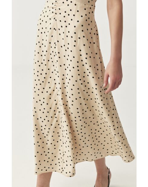 Hellbeiges Kleid Casi