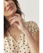 Hellbeiges Kleid Casi