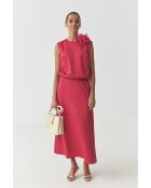 Falda Leja frambuesa