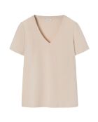 Lisa beigefarbenes T-Shirt