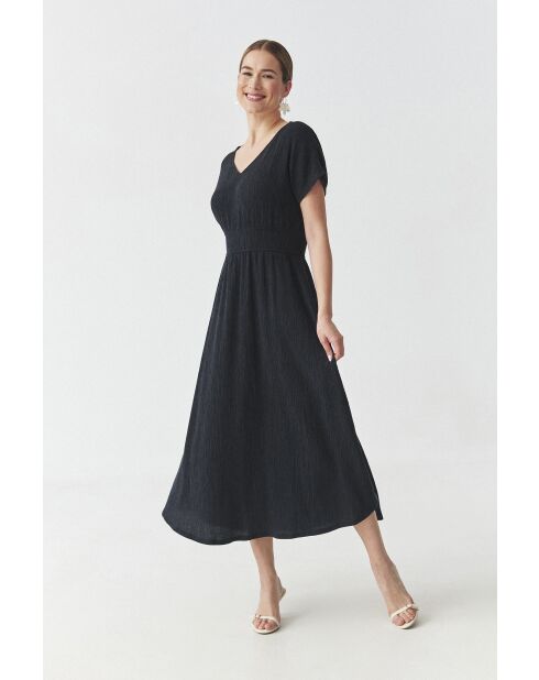 Marineblauwe jurk Tabita 2