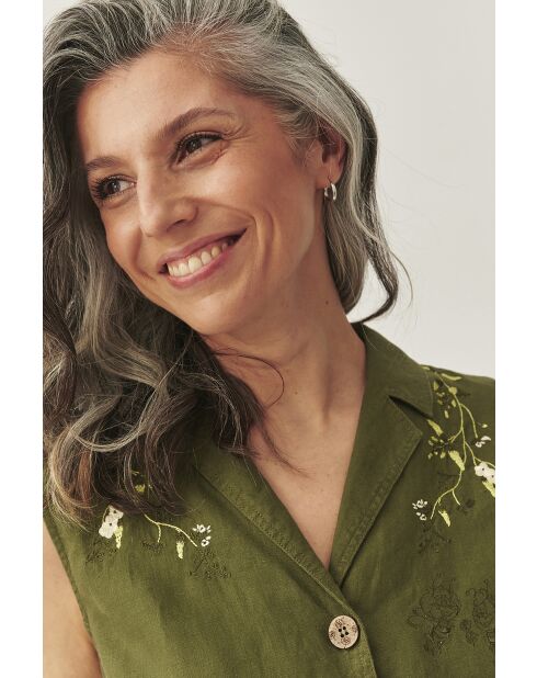 Khaki-Kleid Soforina