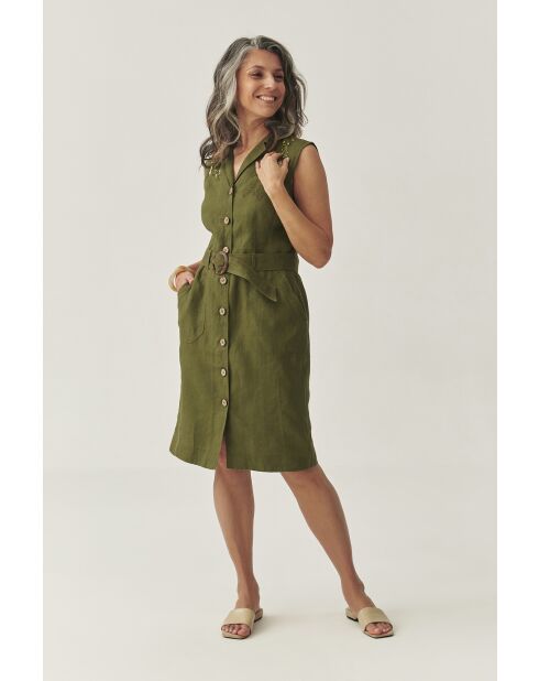 Khaki-Kleid Soforina