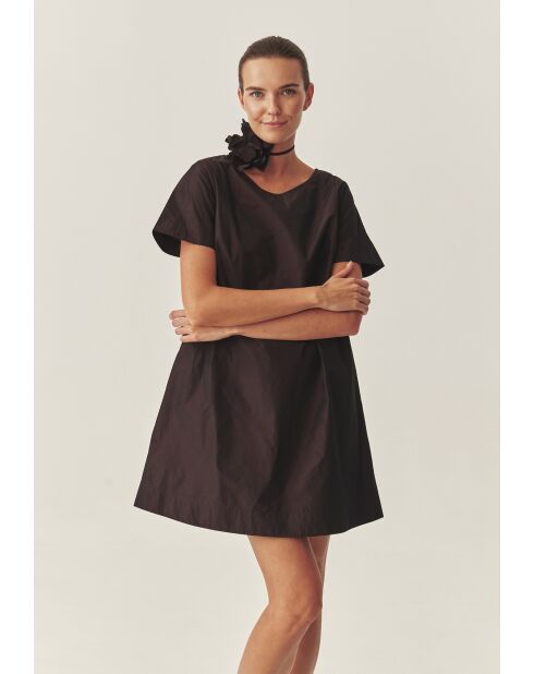 Graci 1 kastanienbraunes Bordokleid