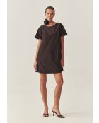 Graci 1 kastanienbraunes Bordokleid