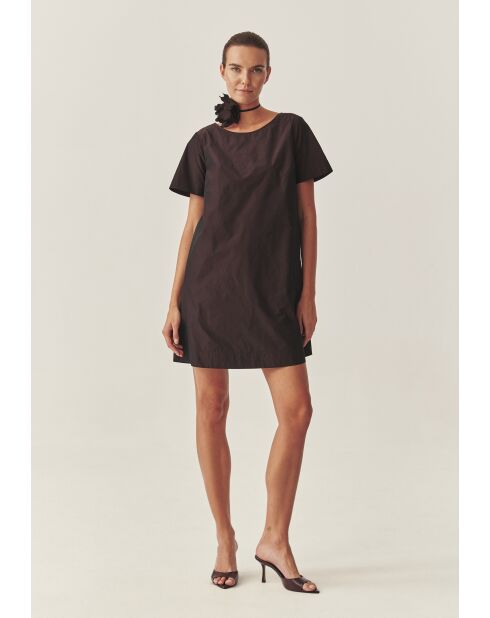 Graci 1 kastanienbraunes Bordokleid