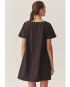 Graci 1 kastanienbraunes Bordokleid