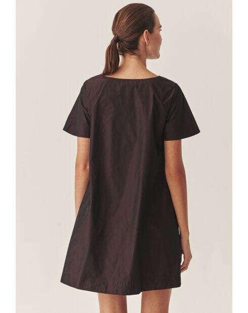 Graci 1 kastanienbraunes Bordokleid