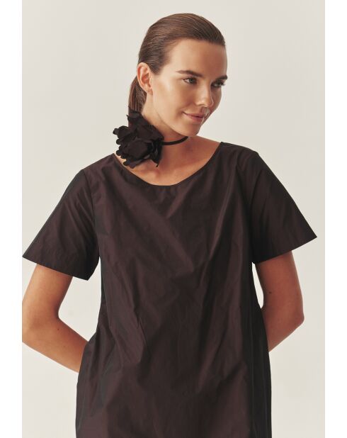 Graci 1 kastanienbraunes Bordokleid