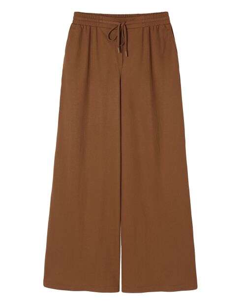 Pantalon tricoté Namaliko camel