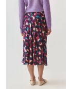 Satini 7 koude paarse rok