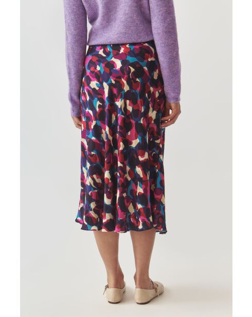 Satini 7 koude paarse rok