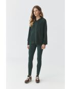 Legis dunkelgrüne Strickhose