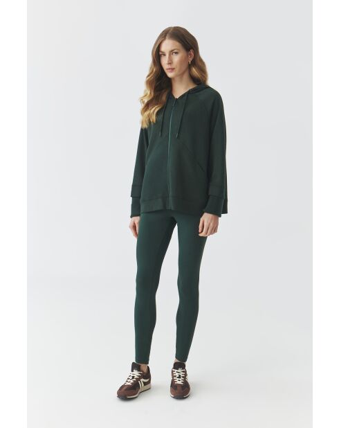 Legis dunkelgrüne Strickhose