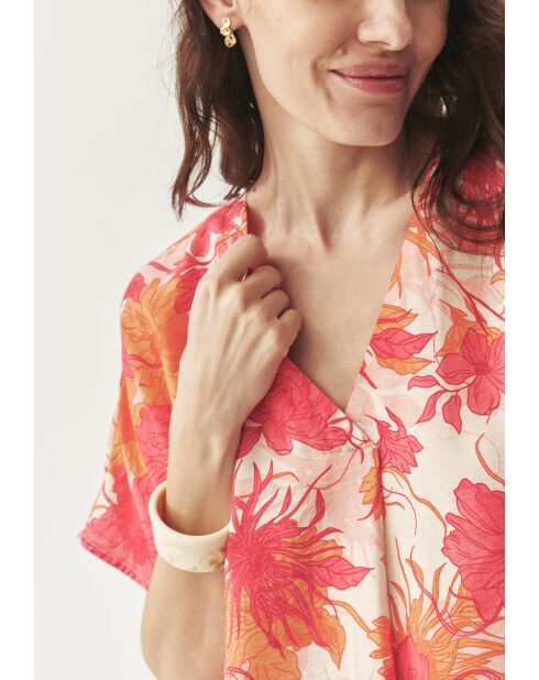 Vestido Ovoriti naranja