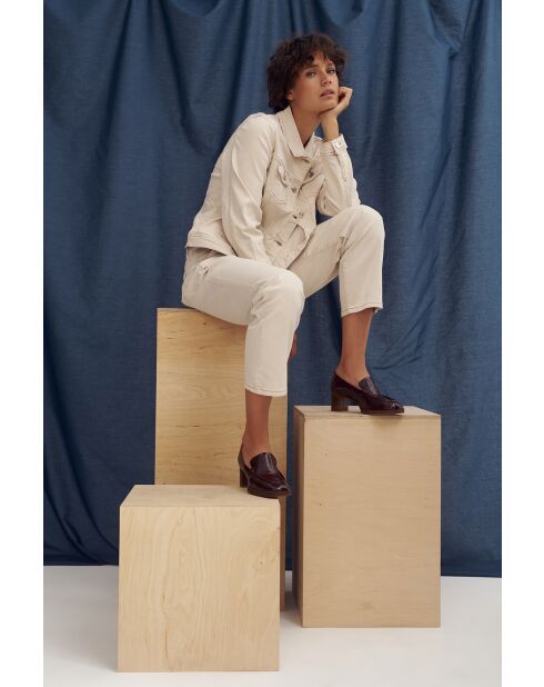 Jeans Mero beige chiaro