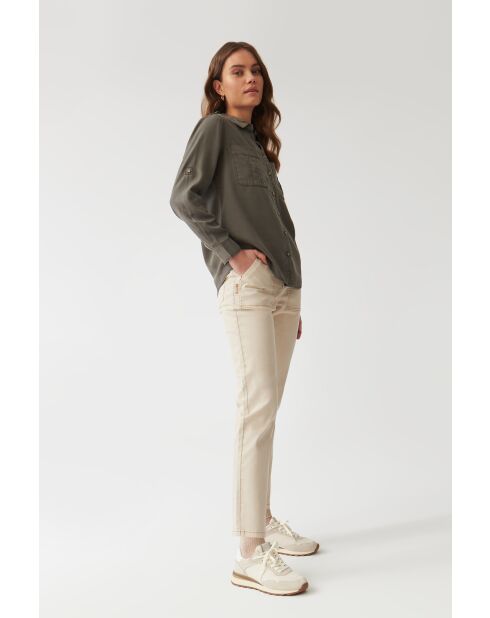 Jeans Mero beige chiaro