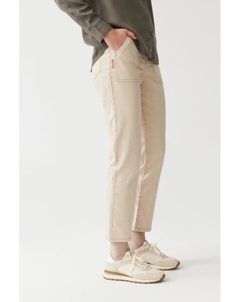 Jeans Mero beige chiaro