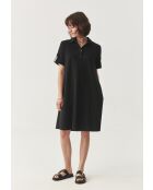 Mikoli schwarzes Strickkleid