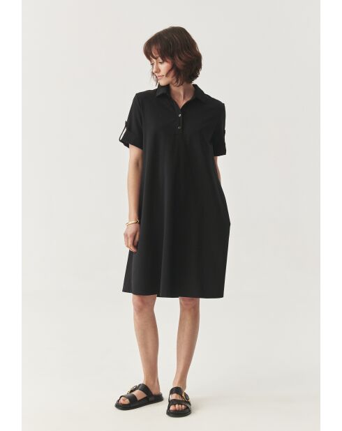 Mikoli schwarzes Strickkleid