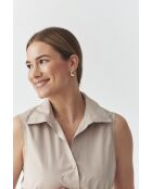 Champagnerbeiges Kleid Nikina