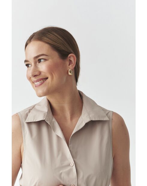 Champagnerbeiges Kleid Nikina