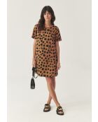 Abito Graci marrone cammello