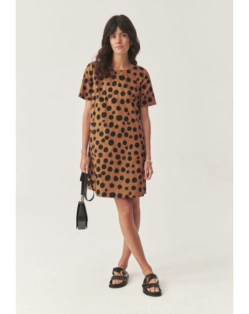 Abito Graci marrone cammello