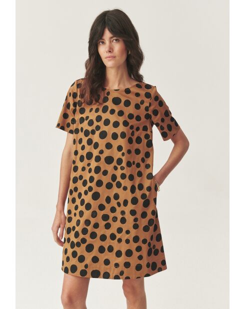 Abito Graci marrone cammello