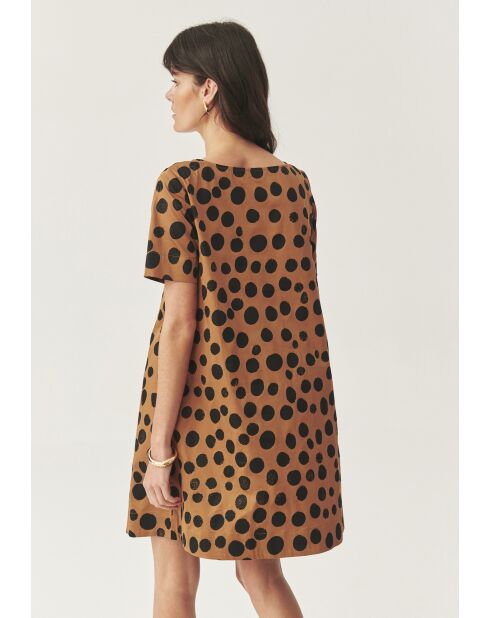 Abito Graci marrone cammello