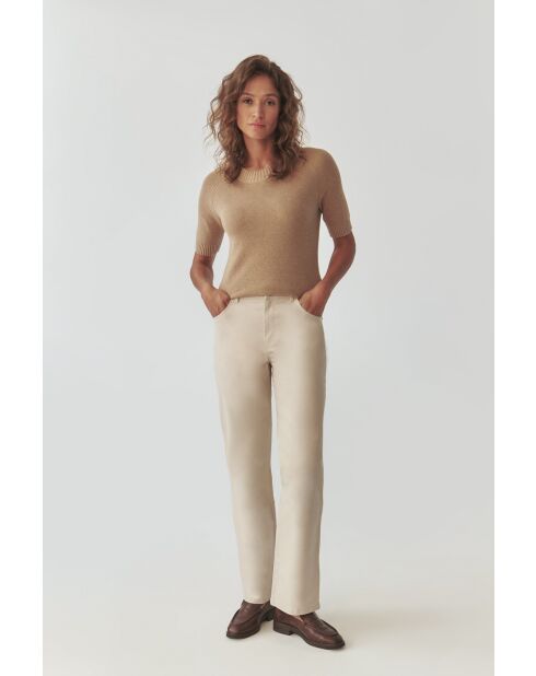 Pantalon Kwinko champagne beige