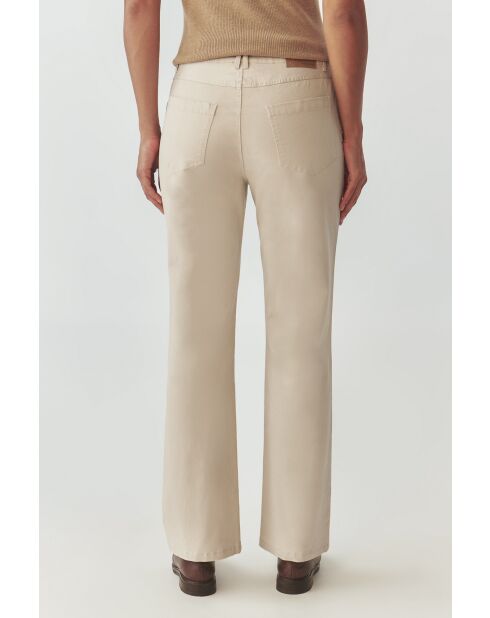 Pantalon Kwinko champagne beige