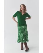 Maglione verde nocciola