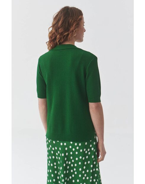 Maglione verde nocciola