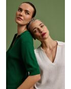 Maglione verde nocciola