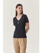 Marineblaues T-Shirt Lisa