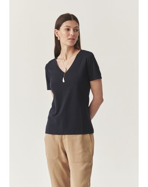 Marineblaues T-Shirt Lisa