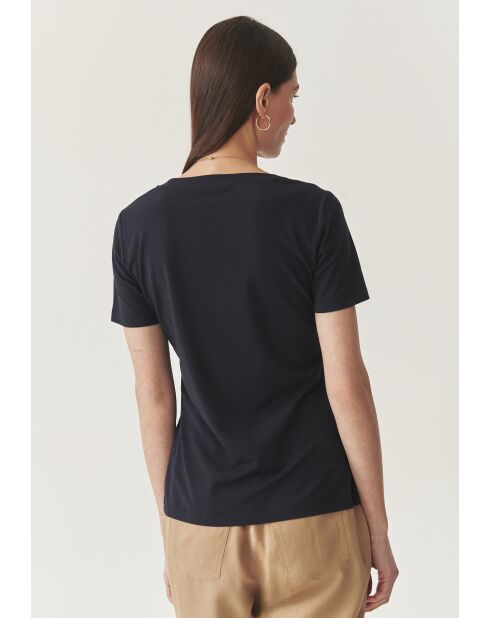 Marineblaues T-Shirt Lisa