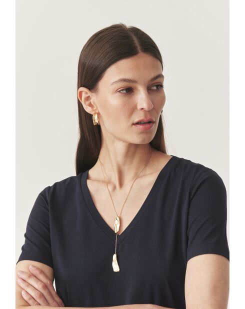 Marineblaues T-Shirt Lisa