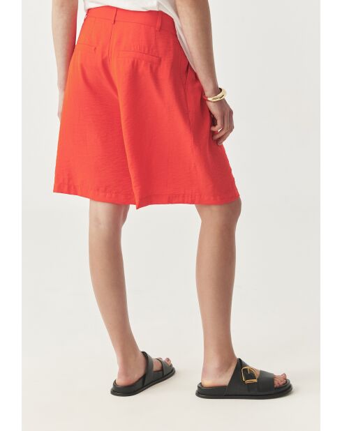 Lionka 1 orangefarbene Stoffshorts