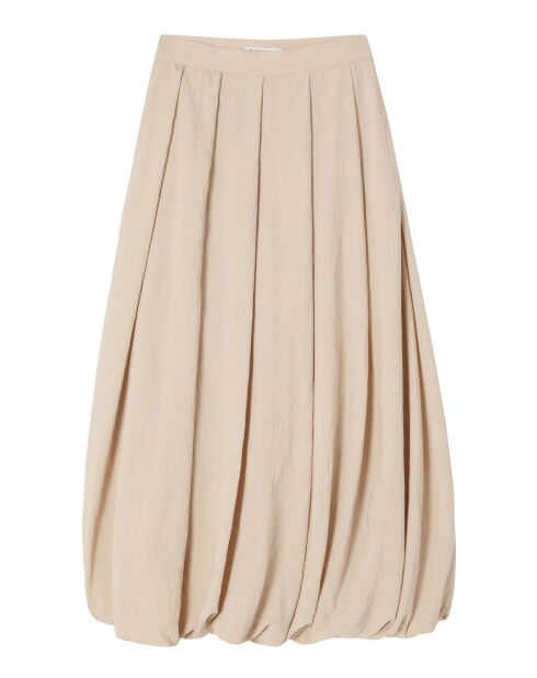 Gonna Puloni beige chiaro