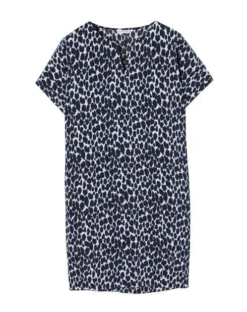 Marineblauwe jurk Owerita