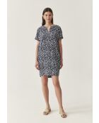 Marineblauwe jurk Owerita