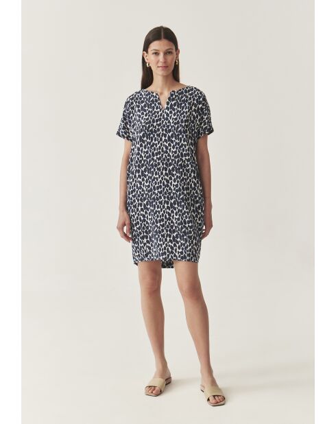 Marineblauwe jurk Owerita